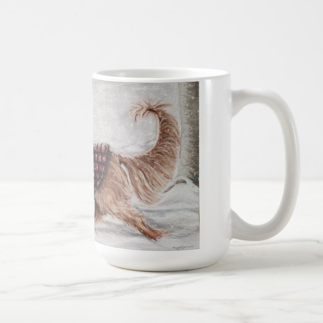 Winter's First Walk Coffee Mug (Right)