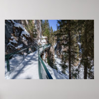 Winter's Frozen Beauty Path to Johnson Creek Upper