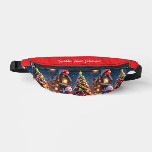 "Winter's Golden Embrace" Fanny Pack