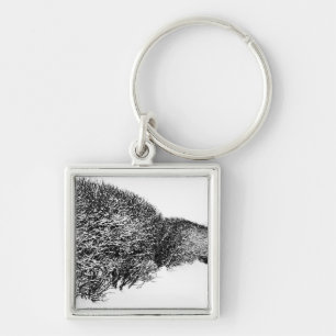 winter's hedge keychain