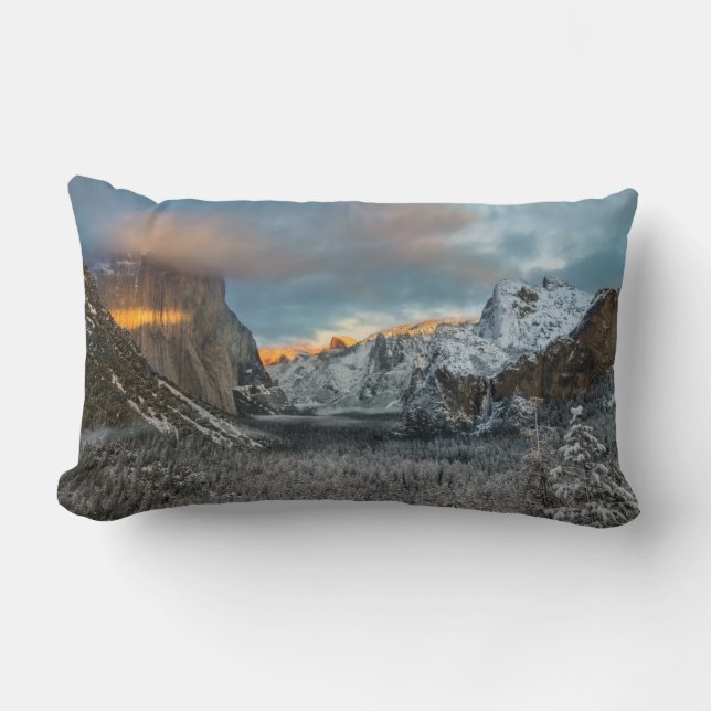 Winter's Mark Lumbar Pillow (Front)