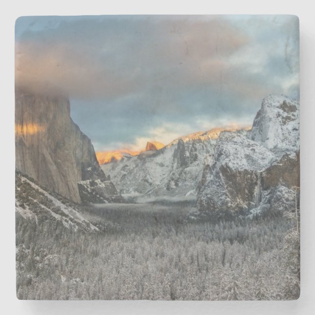 Winter's Mark Stone Coaster (Front)