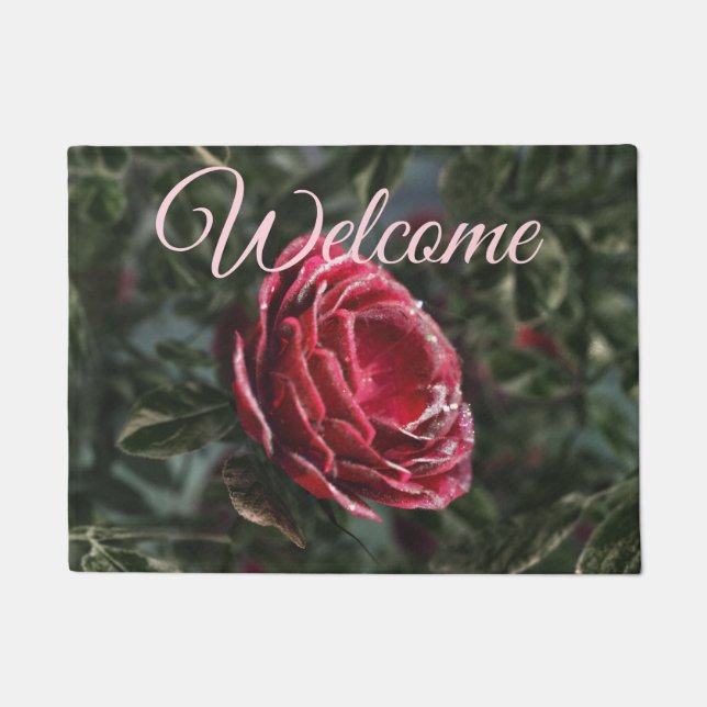 Winter's Parting Gift Doormat (Front)