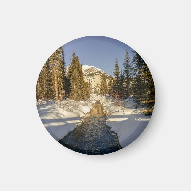 Winter's Touch at Lake Louise Magnet (Front)