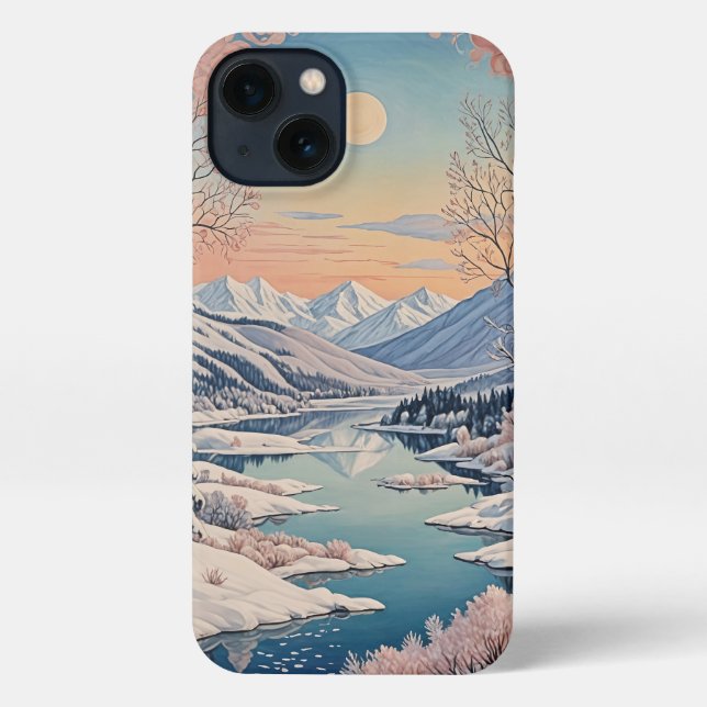 Winter's Tranquility iPhone Case (Back)