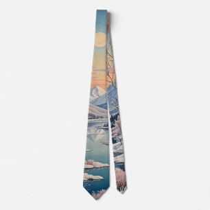 Winter's Tranquility Tie