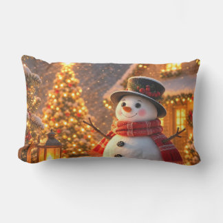 Winter's Warmest Welcome Lumbar Pillow