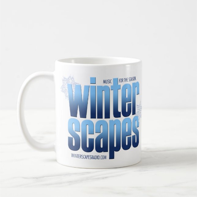 Winterscapes Large Mug (Left)