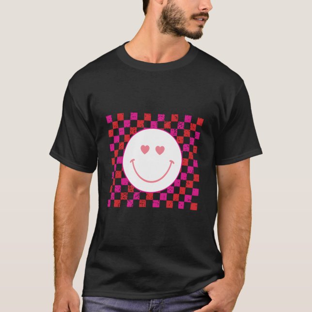 WinterSmiley Face Love T-Shirt (Front)