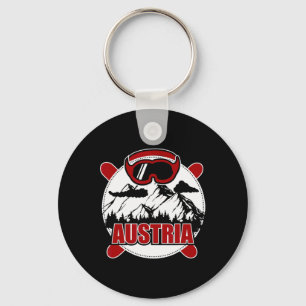 Wintersport Ski Skiing Snowboard Austria  Keychain