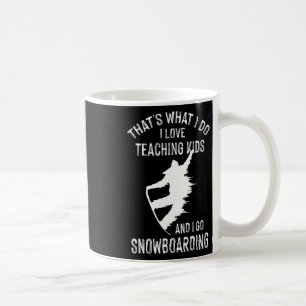 Wintersports Teacher Tutor Snowboarding Coffee Mug