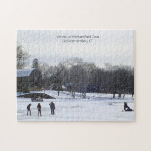 Wintertime Fun - Wethersfield, CT  Jigsaw Puzzle