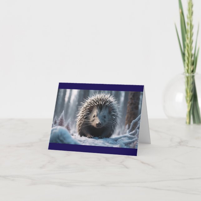 Wintertime  holiday card (Front)