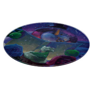 Wintertime Reading Cutting Board