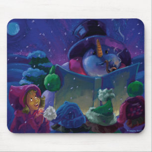 Wintertime Reading Mouse Pad