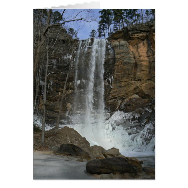 Wintery Waterfall (Front)