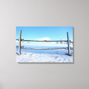 Winterzeit Canvas Print
