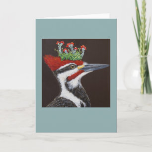 Winthrop the woodpecker greeting card
