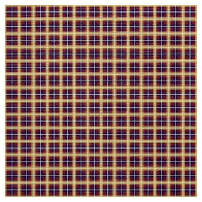 Winthrop University Tartan Fabric (Swatch)