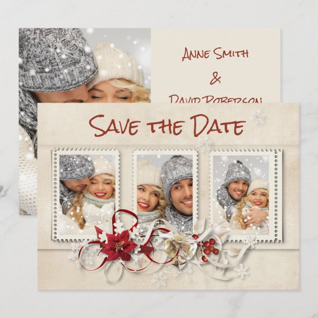 Wintrt Save the Date Invitation (Front/Back)