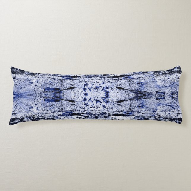 Wintry Abstract Body Pillow (Front)