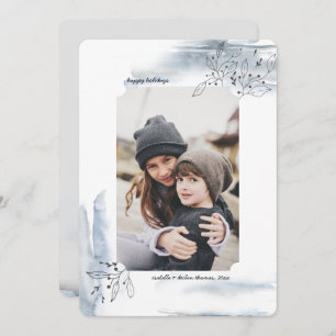 Wintry Days Christmas Holiday Photo Card