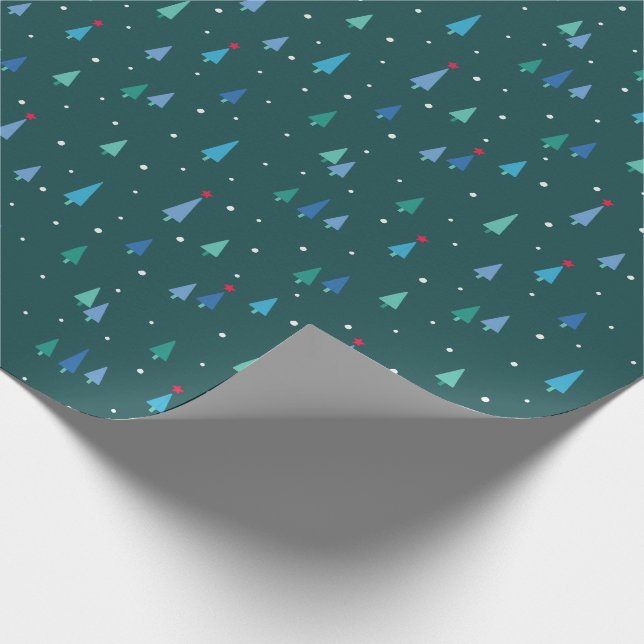 Wintry Woods by Primary.com Wrapping Paper (Corner)