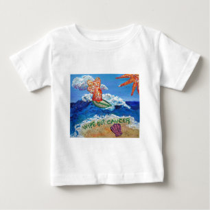 Wipe Out Cancer Angel Baby T-Shirt
