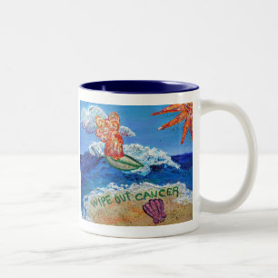 Wipe Out Cancer Angel Mug