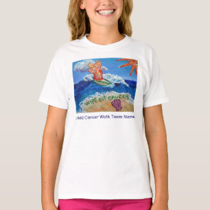 Wipe Out Cancer Angel Team Shirt- Customize Option T-Shirt