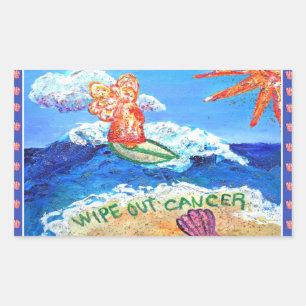 Wipe Out Cancer Sticker