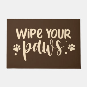 Wipe Your Paws Doormat