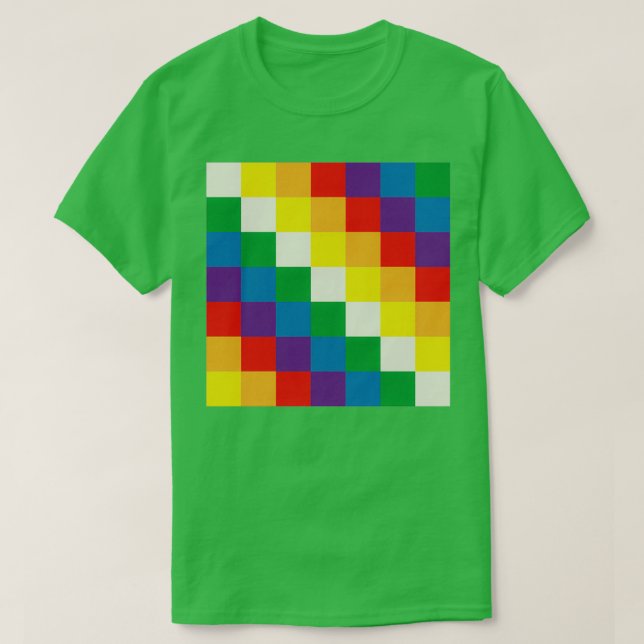 Wiphala  T-Shirt (Design Front)