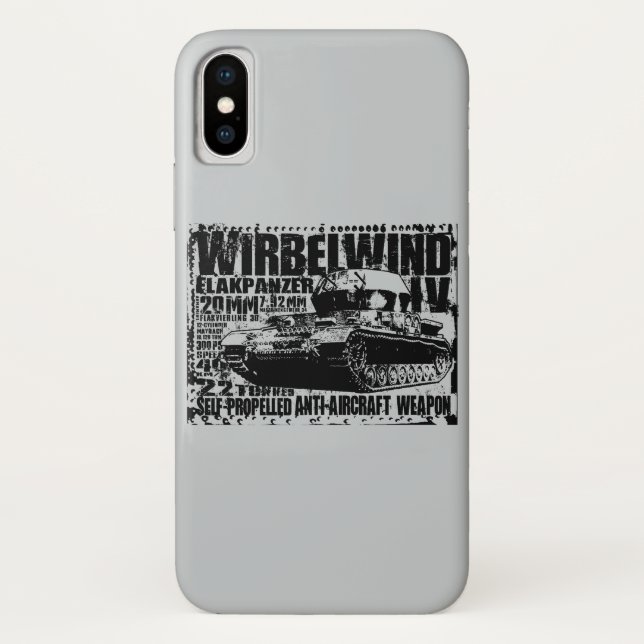 Wirbelwind Case-Mate iPhone Case (Back)