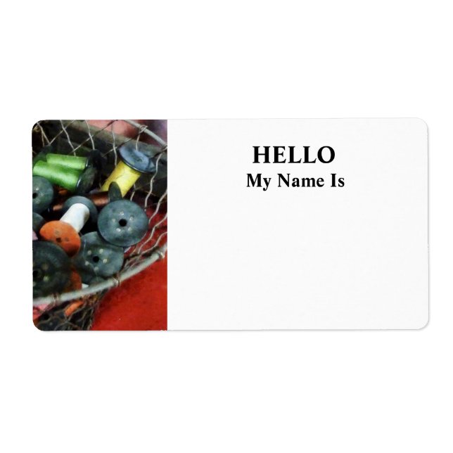 Wire Basket With Thread (Front)