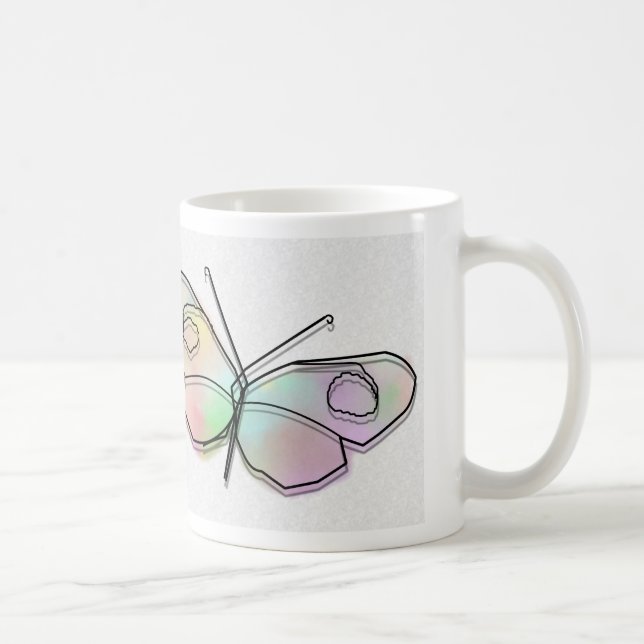 Wire Butterfly Coffee Mug (Right)