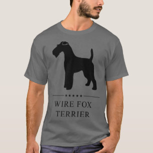 Wire Fo Terrier Black Silhouette Premium T-Shirt