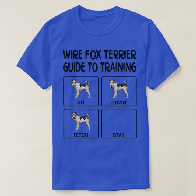 Wire Fo Terrier Guide To Training Dog Obedience690 T-Shirt (Design Front)