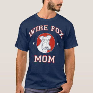 Wire Fo Terrier Mom Premium  T-Shirt