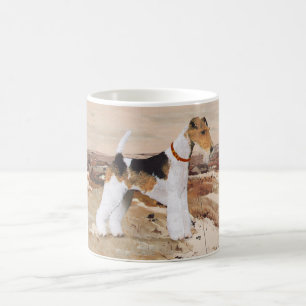 Wire Fox Terrier Autumn Coffee Mug