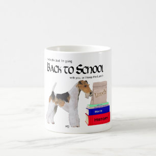 Wire Fox Terrier Back to School Coffee Mug