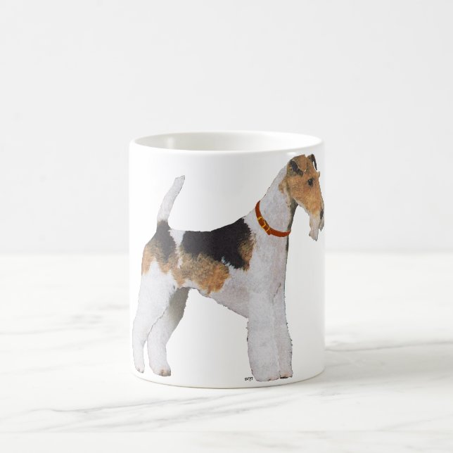 Wire Fox Terrier Coffee Mug (Center)
