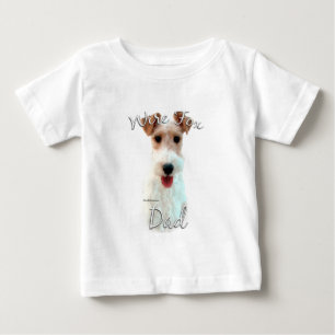 Wire Fox Terrier Dad 2 Baby T-Shirt
