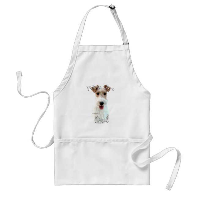 Wire Fox Terrier Dad 2 Standard Apron (Front)