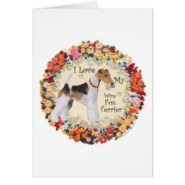 Wire Fox Terrier Love (Front)