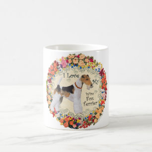 Wire Fox Terrier Love Coffee Mug