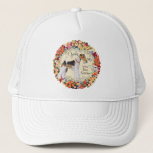 Wire Fox Terrier Love Trucker Hat