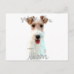 Wire Fox Terrier Mom 2 Postcard