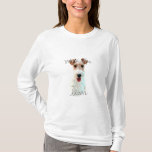 Wire Fox Terrier Mom 2 T-Shirt