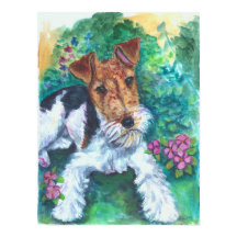 Wire Fox Terrier Print Poster